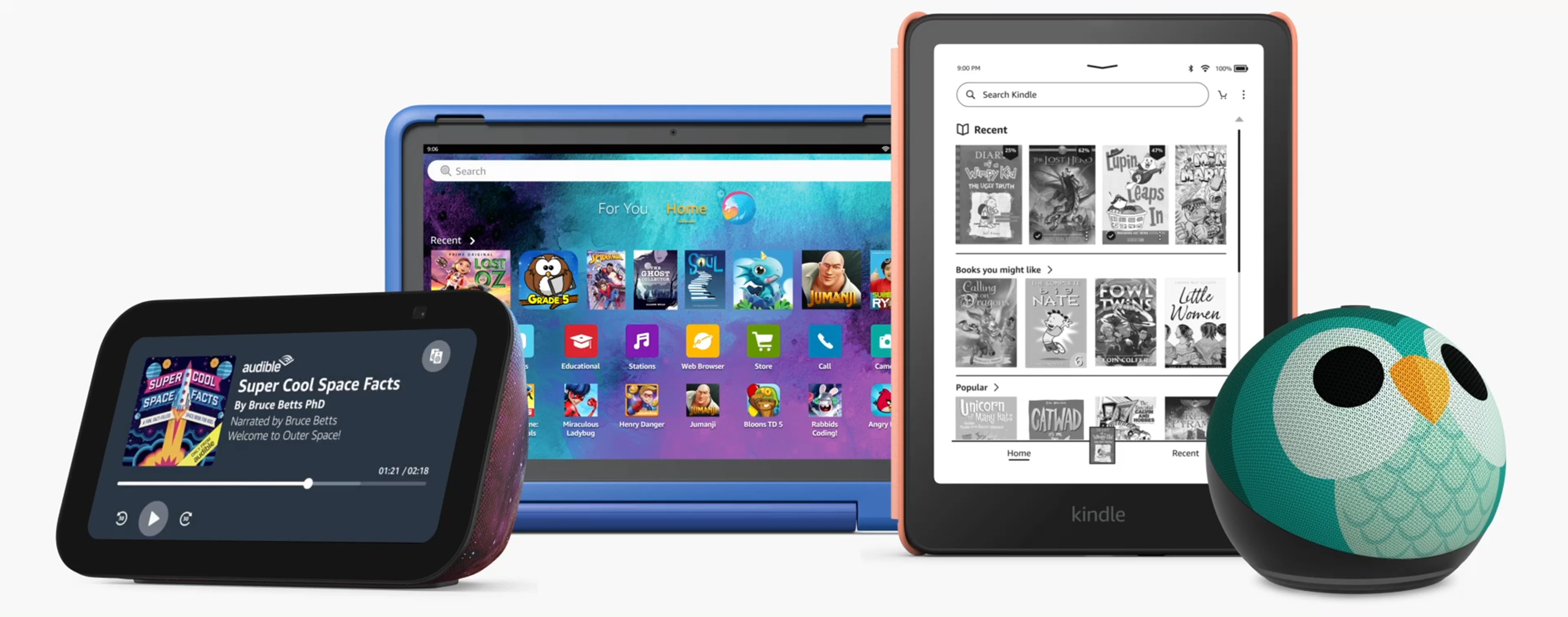 Amazon Fire HD 10 Kids Pro tablet (newest model) ages 6-12. Bright 10.1" HD screen, includes ad-f... | Amazon (US)