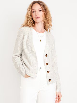 Shaker-Stitch Cardigan | Old Navy (US)