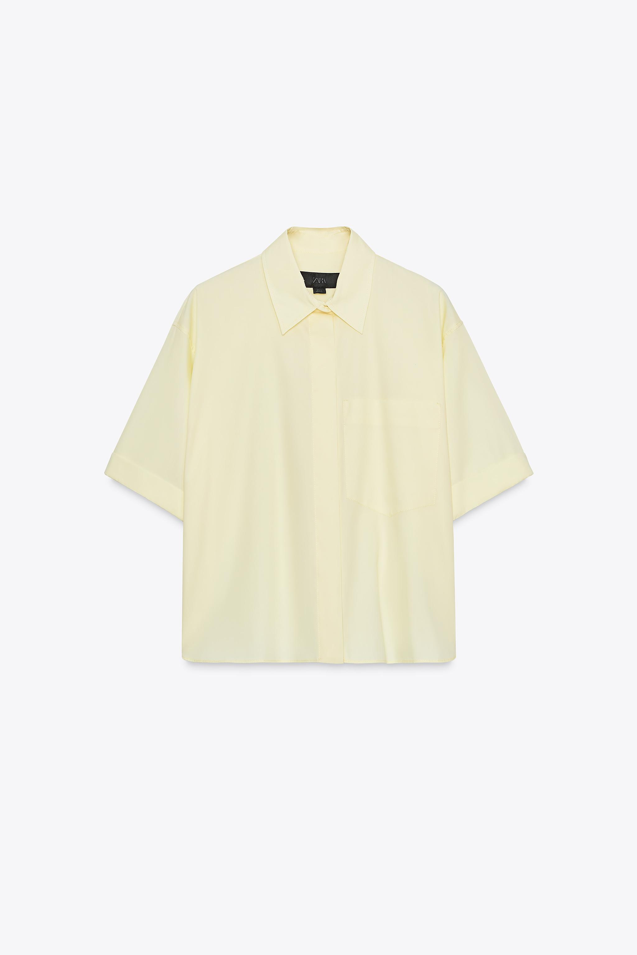 POPLIN POCKET SHIRT | Zara US