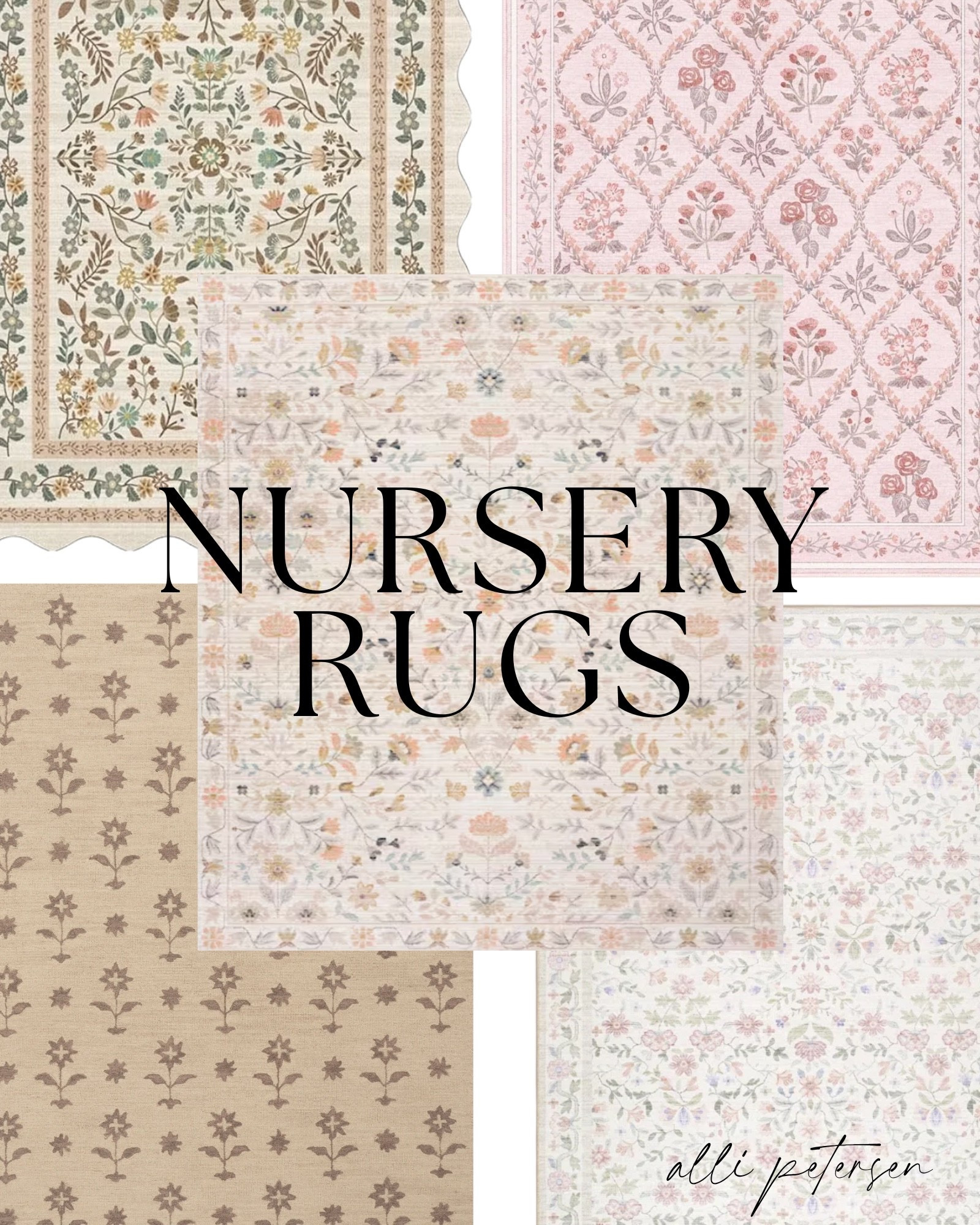 Nursery rugs for a little girls room!! 

#LTKBaby #LTKHome #LTKmomlife