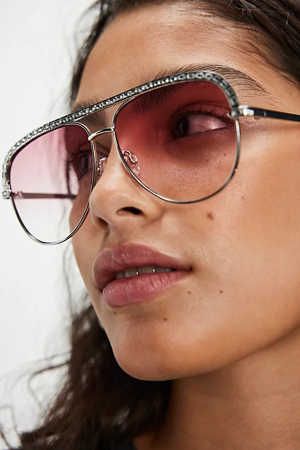 Eclipse Metal Aviator Sunglasses | Free People (Global - UK&FR Excluded)