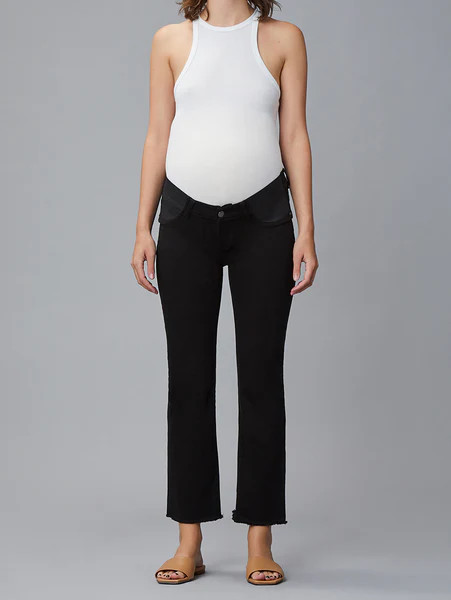 Patti Straight Maternity Vintage | Black Peached Raw | DL 1961 Women