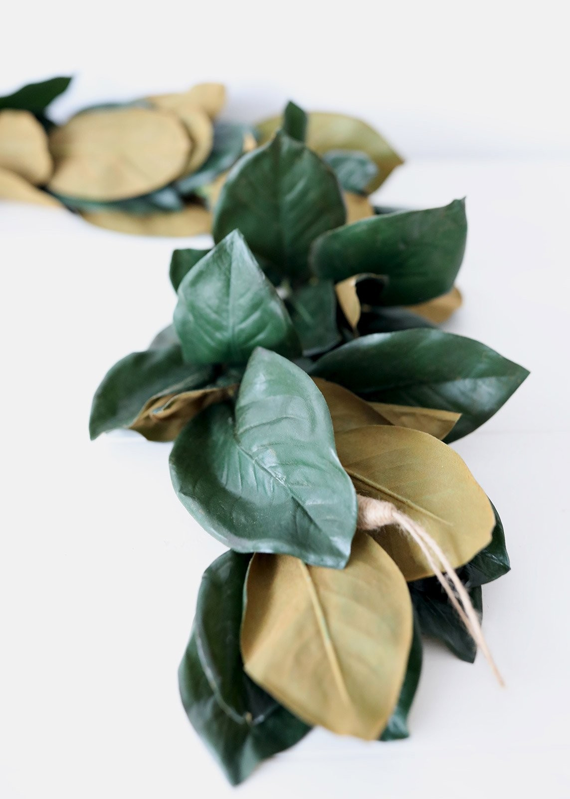 Artificial Magnolia Leaf Garland - 82" | Afloral (US)