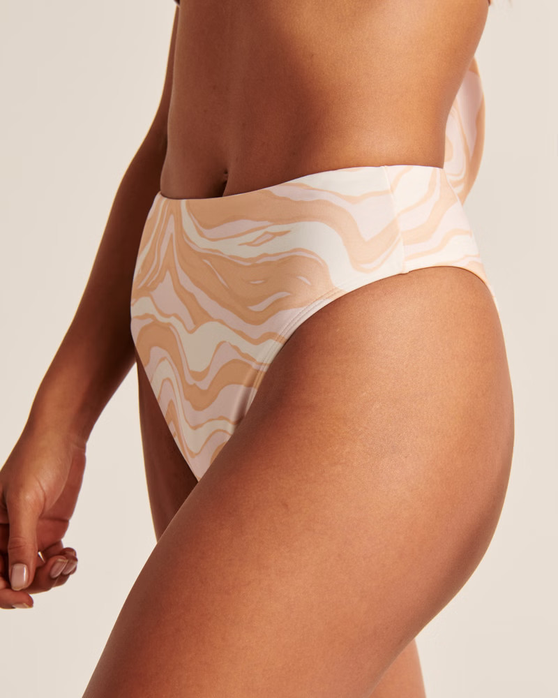 Tall Side High-Waist High-Leg Cheeky Bottoms | Abercrombie & Fitch (UK)