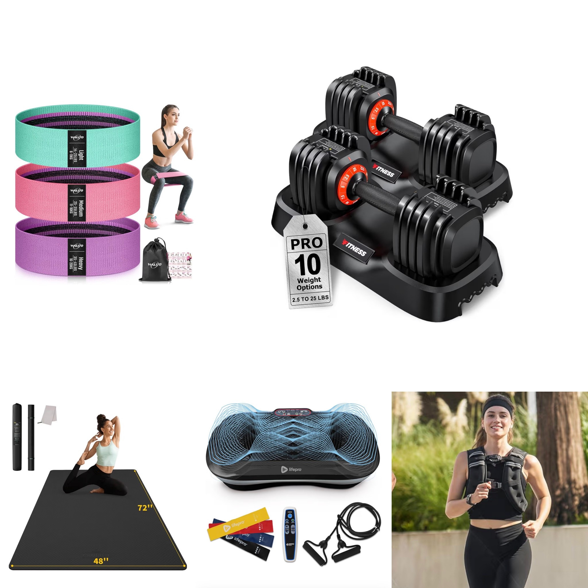 At home gym equipment I love. We have to set ourselves up for success. You don’t need much but these are great. 

#LTKfitnessgoals #LTKActive #LTKdayinmylife