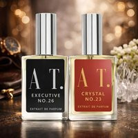 ALT Fragrances Executive No.26 & Crystal No.23 Extrait de Parfum Set, 2×3.4 Fl oz Woody Fruity & Amber Floral Unisex Perfume Collection | AliExpress (US)