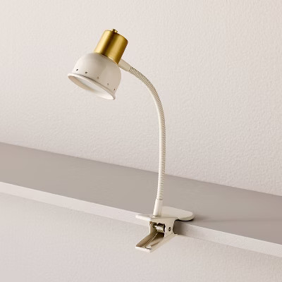 Reading book light in sour cream by Hearth and Hand with Magnolia