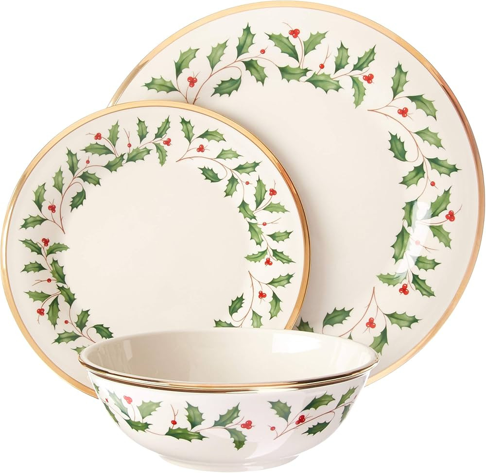 Lenox 883430 Holiday 3-Piece Place Setting | Amazon (CA)