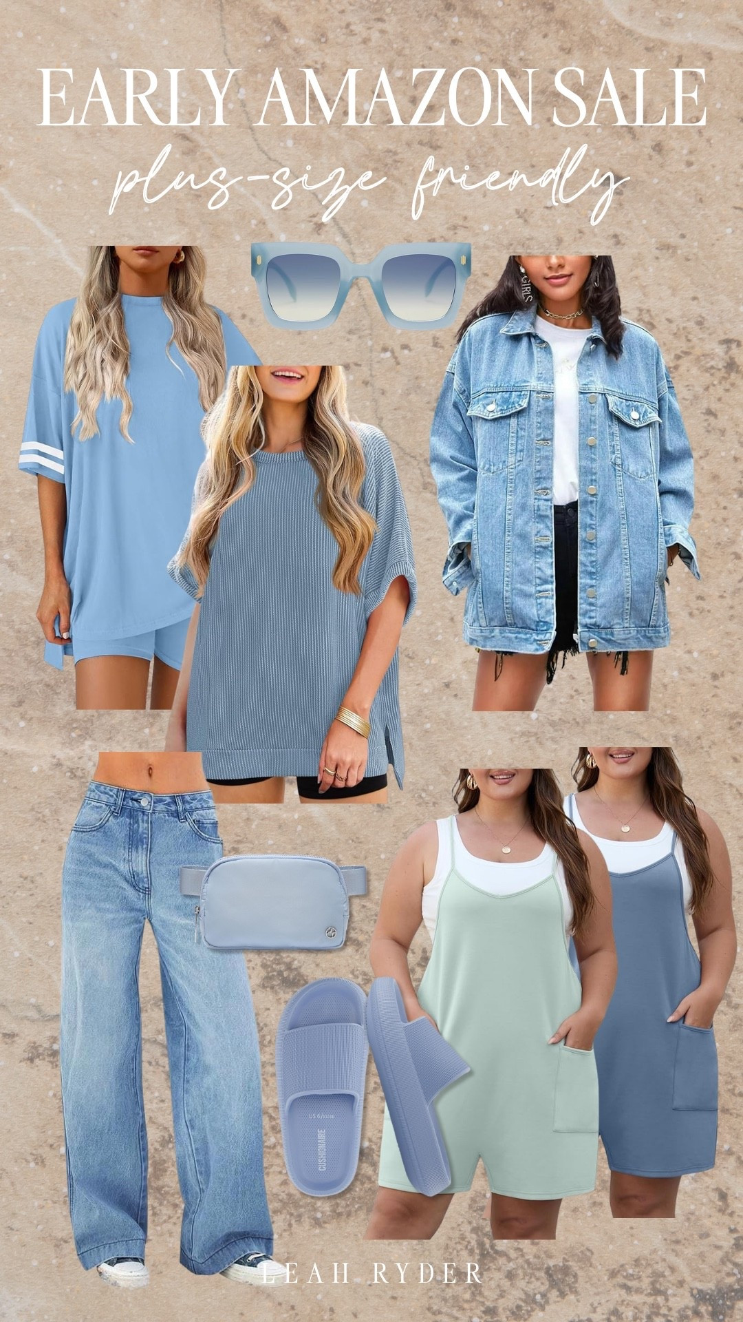 Amazon spring outfits featuring plus size friendly fashion finds, including denim jackets, lounge sets, rompers, and casual everyday staples. These affordable Amazon fashion finds are perfect for building easy spring outfits that are comfortable, flattering, and on-trend. If you’re searching for plus size Amazon outfits, affordable spring outfits, Amazon fashion deals, or casual outfit ideas for women, this roundup is full of must-have pieces.

#LTKSaleAlert #LTKPlusSize