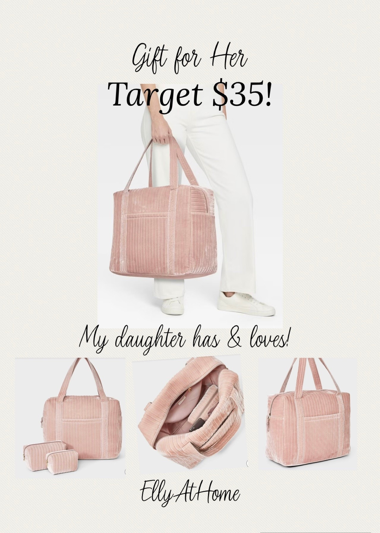 This is the nicest weekender bag! My daughter received as a gift & brought it my home when she stayed over. Shop some other styles too. Target, free shipping. 

#LTKdayinmylife #LTKTravel #LTKGiftGuide