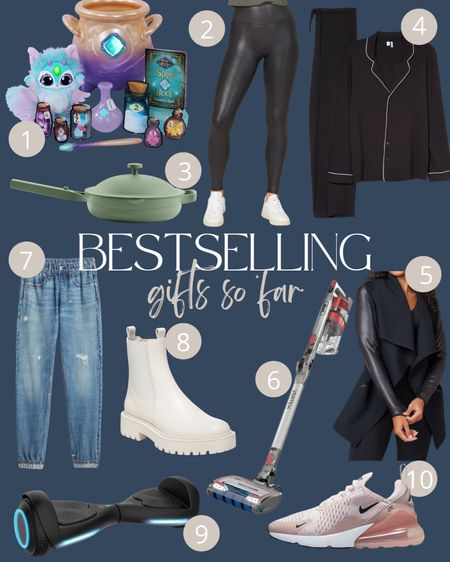 November Best Sellers - Everyone is Buying - Toys - Children - Gifts - Leather Leggings - Pants - Black a Pj - Loungewear - Pajamas - Sleep - Jeans - Boots - Jacket - Coats - Family Matching Pajamas - Sneakers - Pots and Pans - Hover Board 

#LTKGiftGuide #LTKSeasonal #LTKHoliday