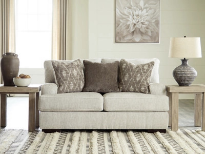 Alesandra Loveseat, Parchment | Ashley