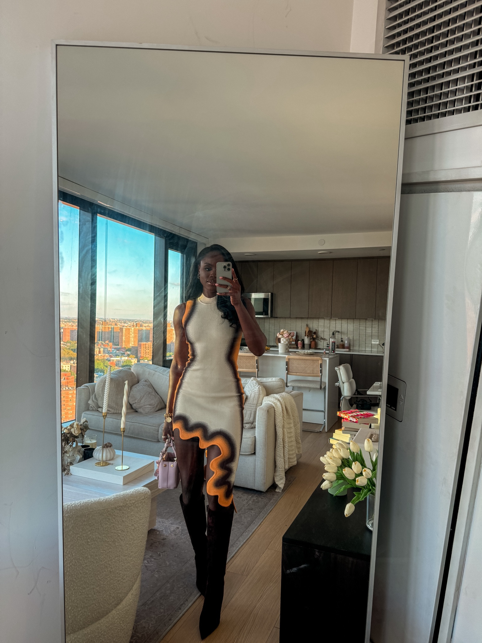 A perfect dress for fall with a twist 