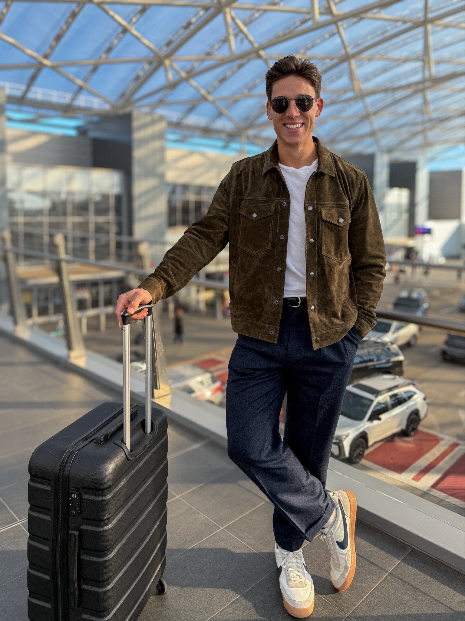 Travel day outfit headed to Chicago!

#LTKTravel #LTKMens