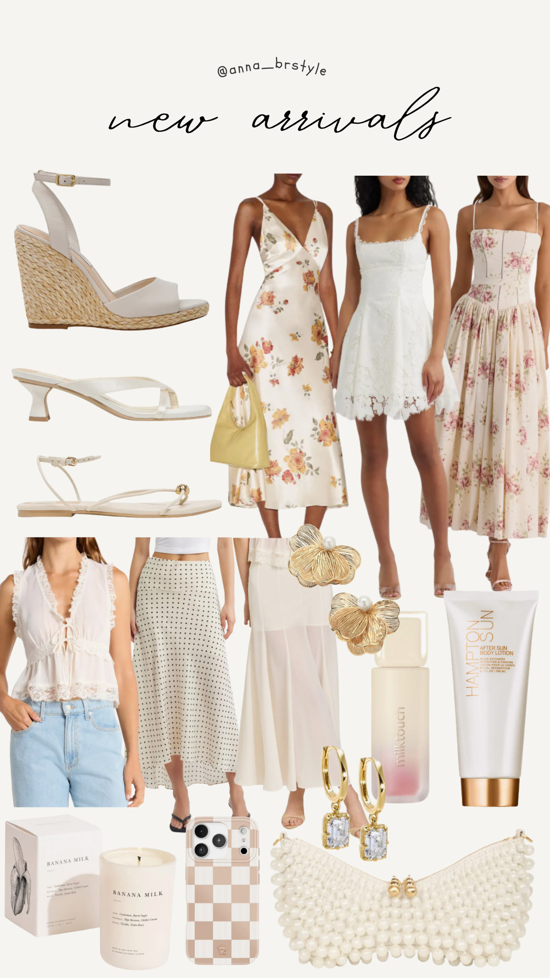 Fresh summer arrivals featuring breezy dresses, elegant sandals, and accessories you'll wear all season long.

summer vacation outfits, effortless summer style, resort wear essentials, feminine summer dresses, chic vacation looks, summer dresses, beach vacation, vacation style, summer fashion, new arrivals 

 #LTKOver40