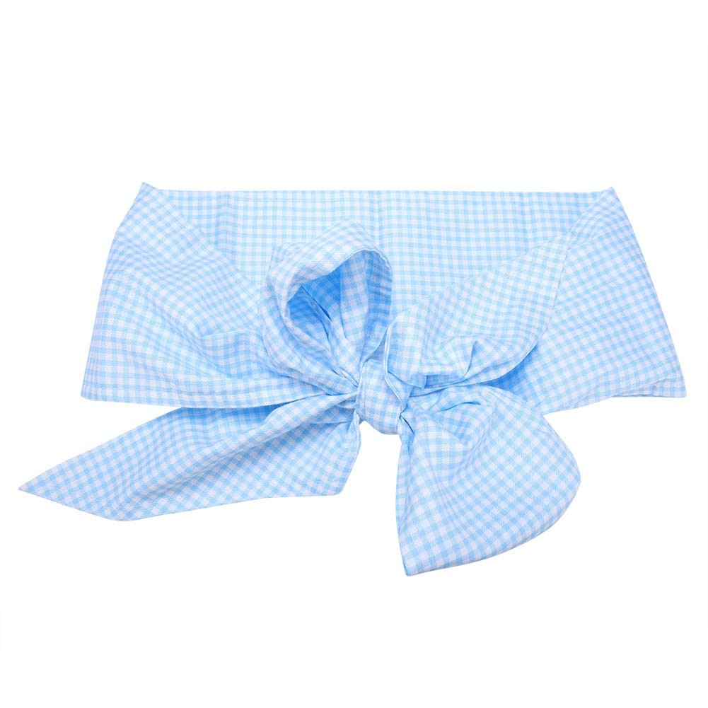Tnfeeon Baby Swaddle Wrap Sash, Cotton Maternity Bowknot Newborn Infant Blanket for Photo (Light ... | Amazon (US)
