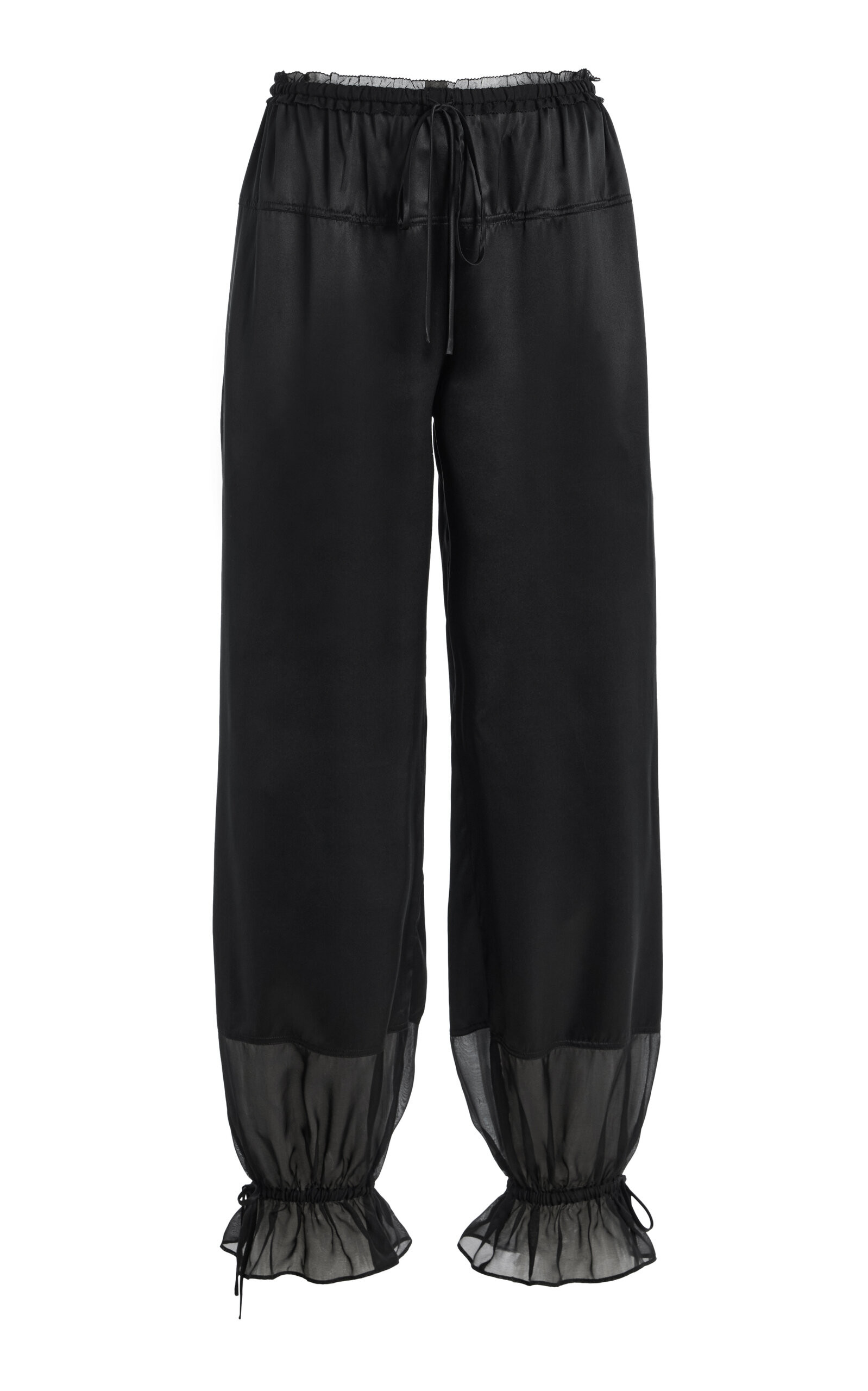Camile Silk Cinched Pants | Moda Operandi (Global)