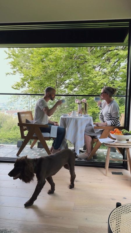Brunch for three with Laila the puppy 

#LTKstyletip #LTKsummer #LTKhome
