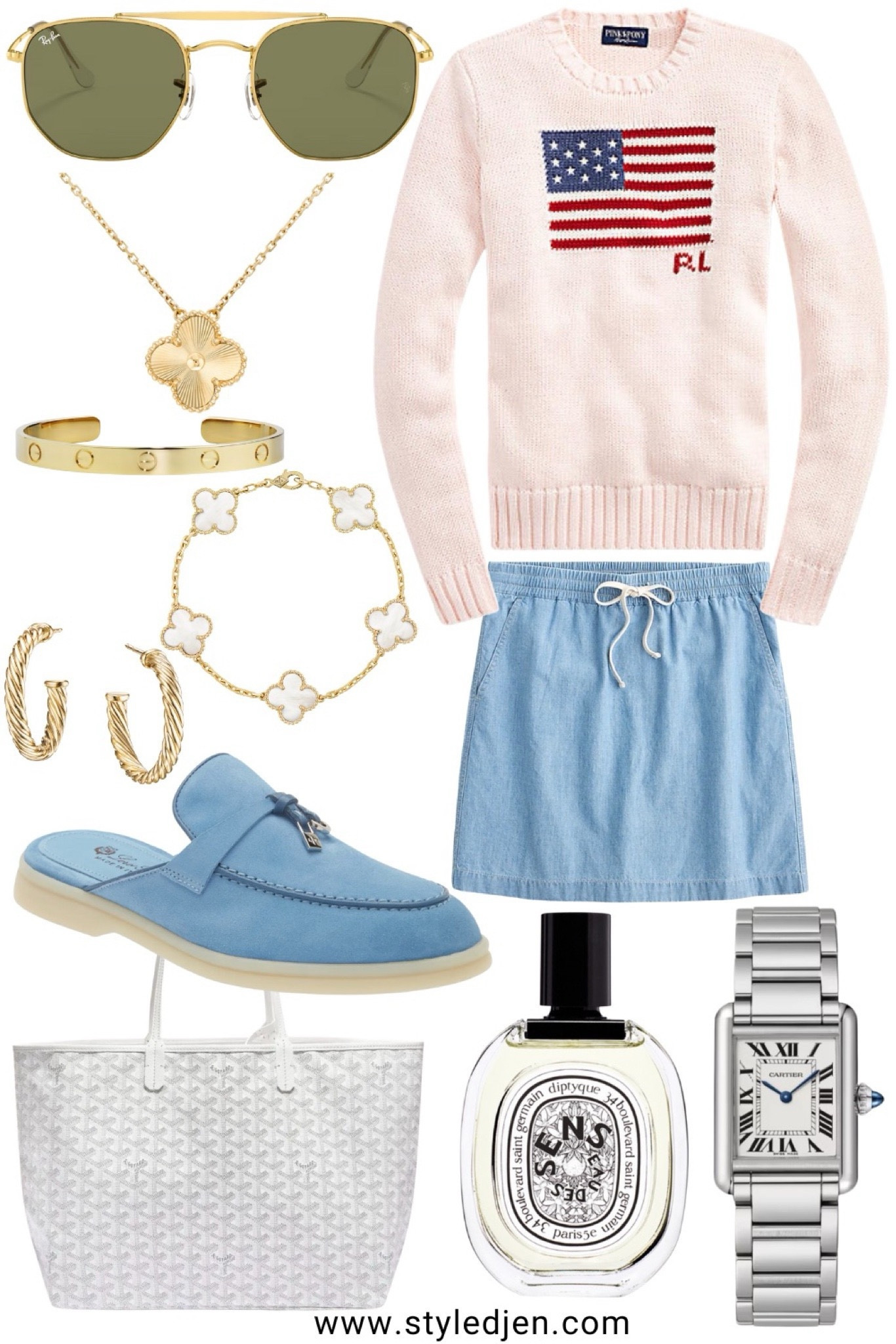 Ralph Lauren flag sweater summer outfit. Loving the coastal grandma vibes!



#LTKStyleTip #LTKFindsUnder100 #LTKSeasonal