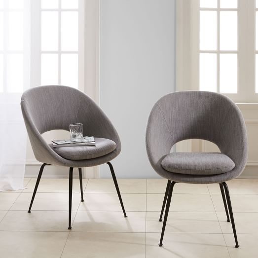 Orb Upholstered Dining Chair | West Elm (US)