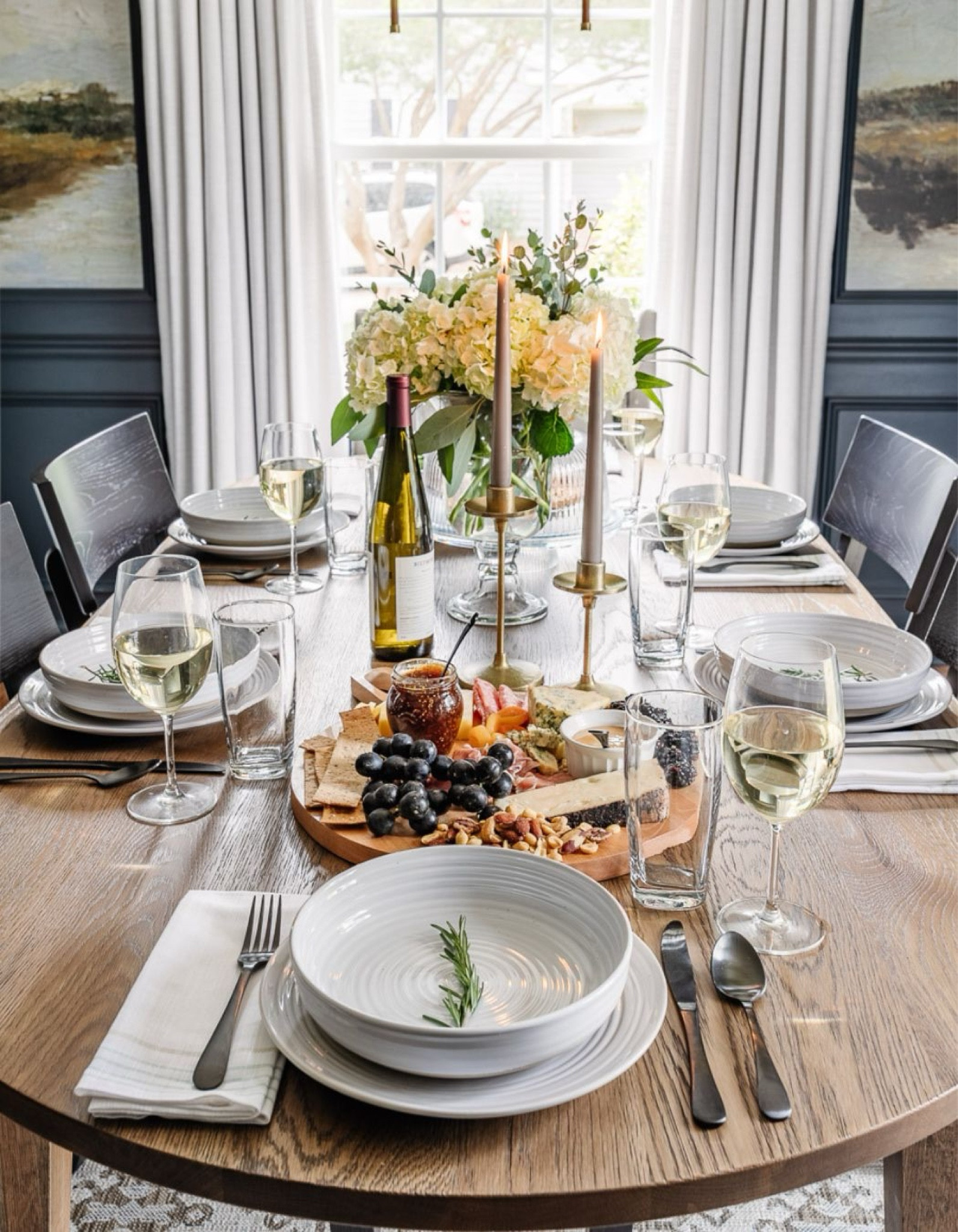 Thanksgiving table setting idea! 

Plates, ceramic bowls, spoon, fork, glass 

#LTKHome