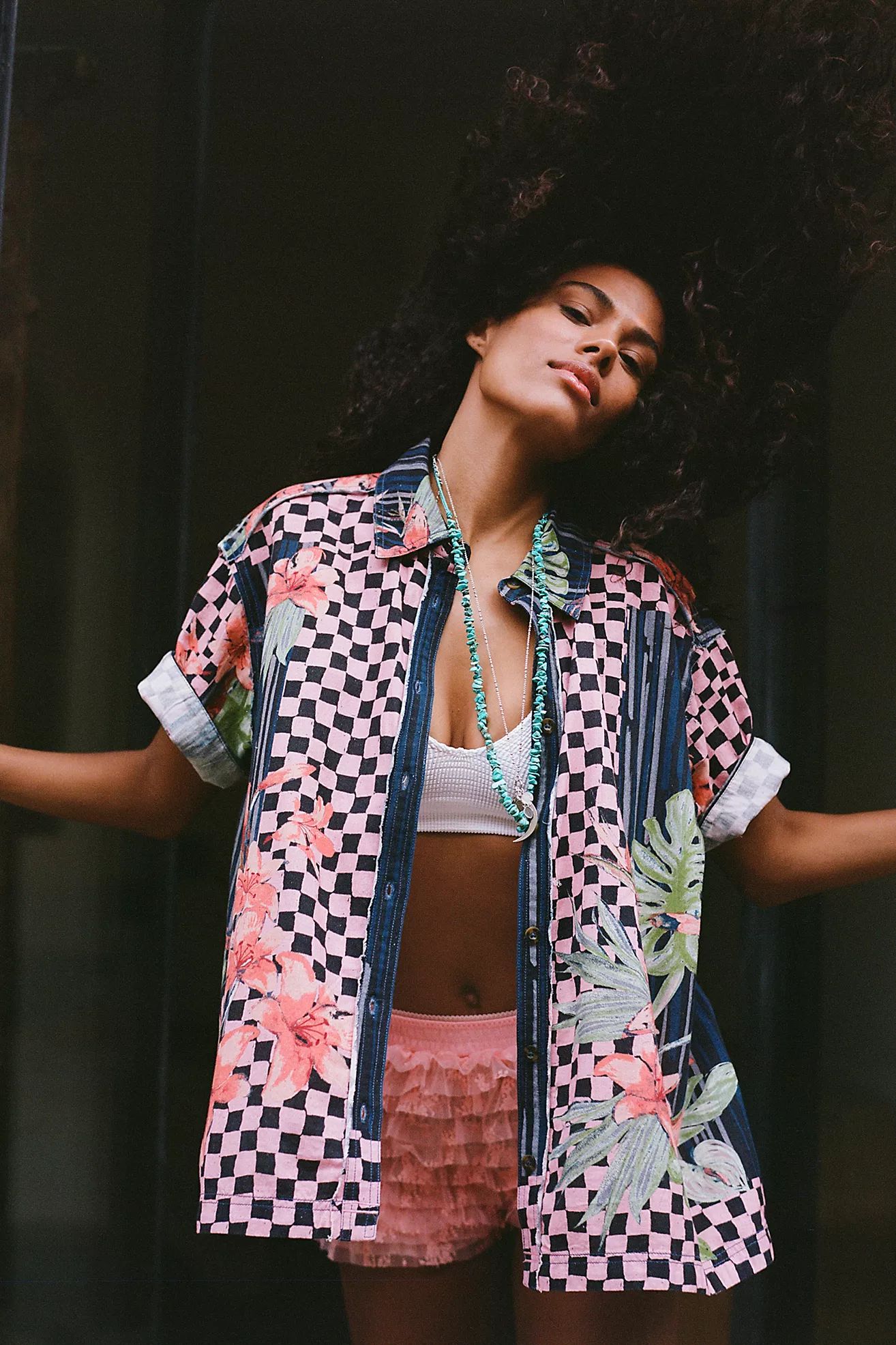 We The Free Retro Tropics Shirt | Free People (Global - UK&FR Excluded)