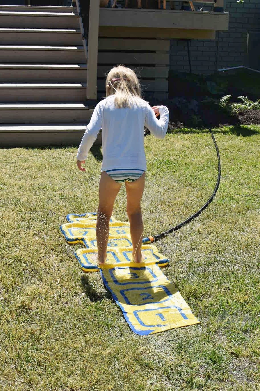 Sprinkler hopscotch for less than $8! My girls loved it for an after school treat.

#LTKSeasonal #LTKmomlife #LTKKids