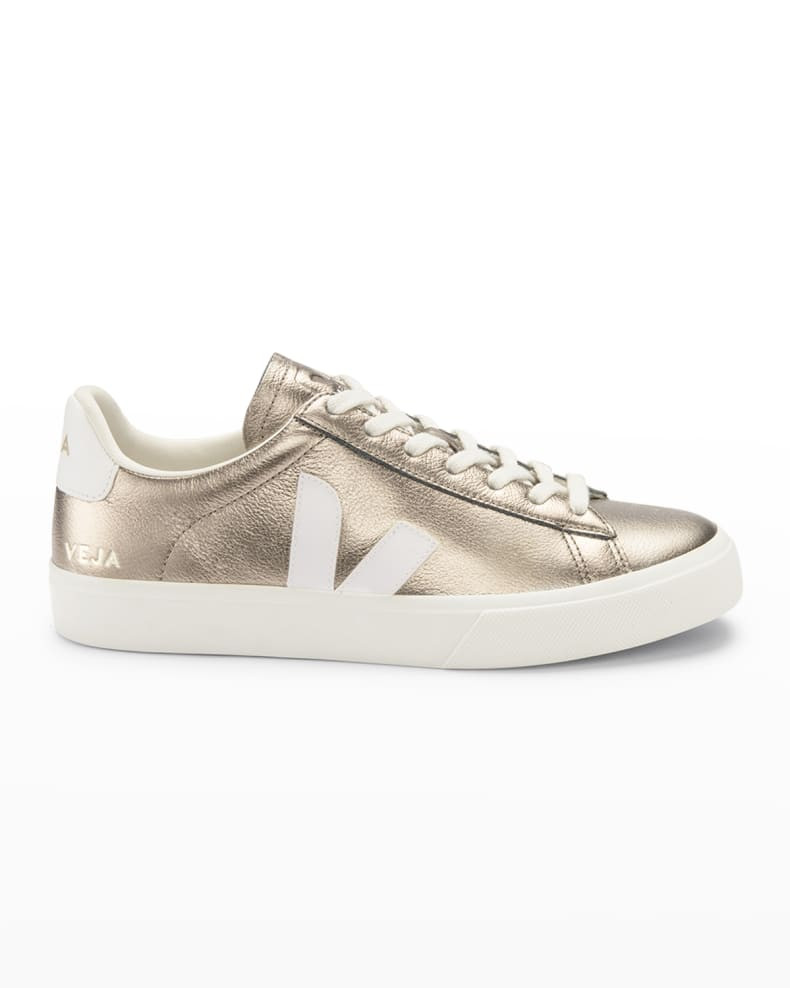 VEJA Campo Bicolor Metallic Low-Top Sneakers | Neiman Marcus