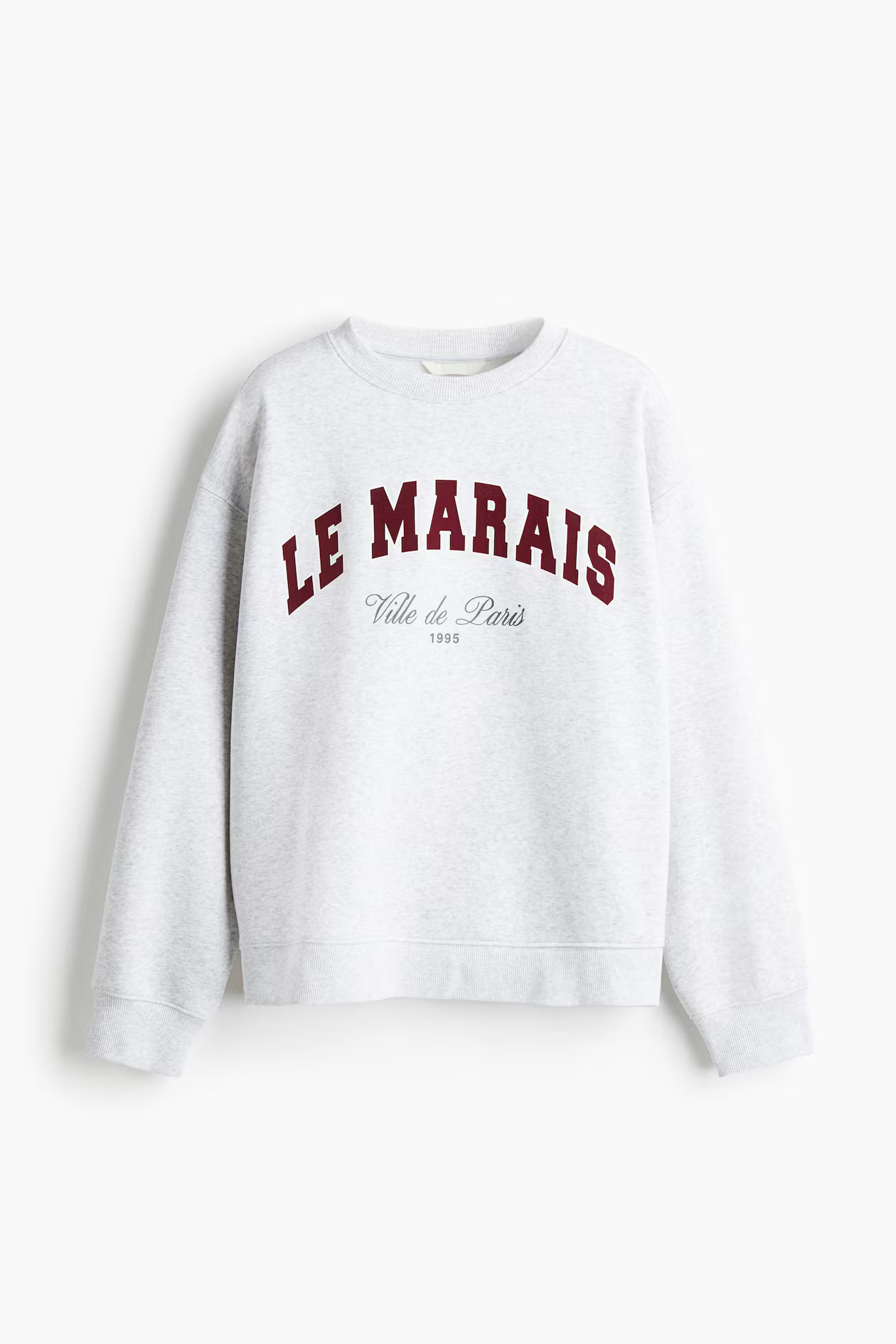 Sweatshirt with Text Motif | H&M (US + CA)