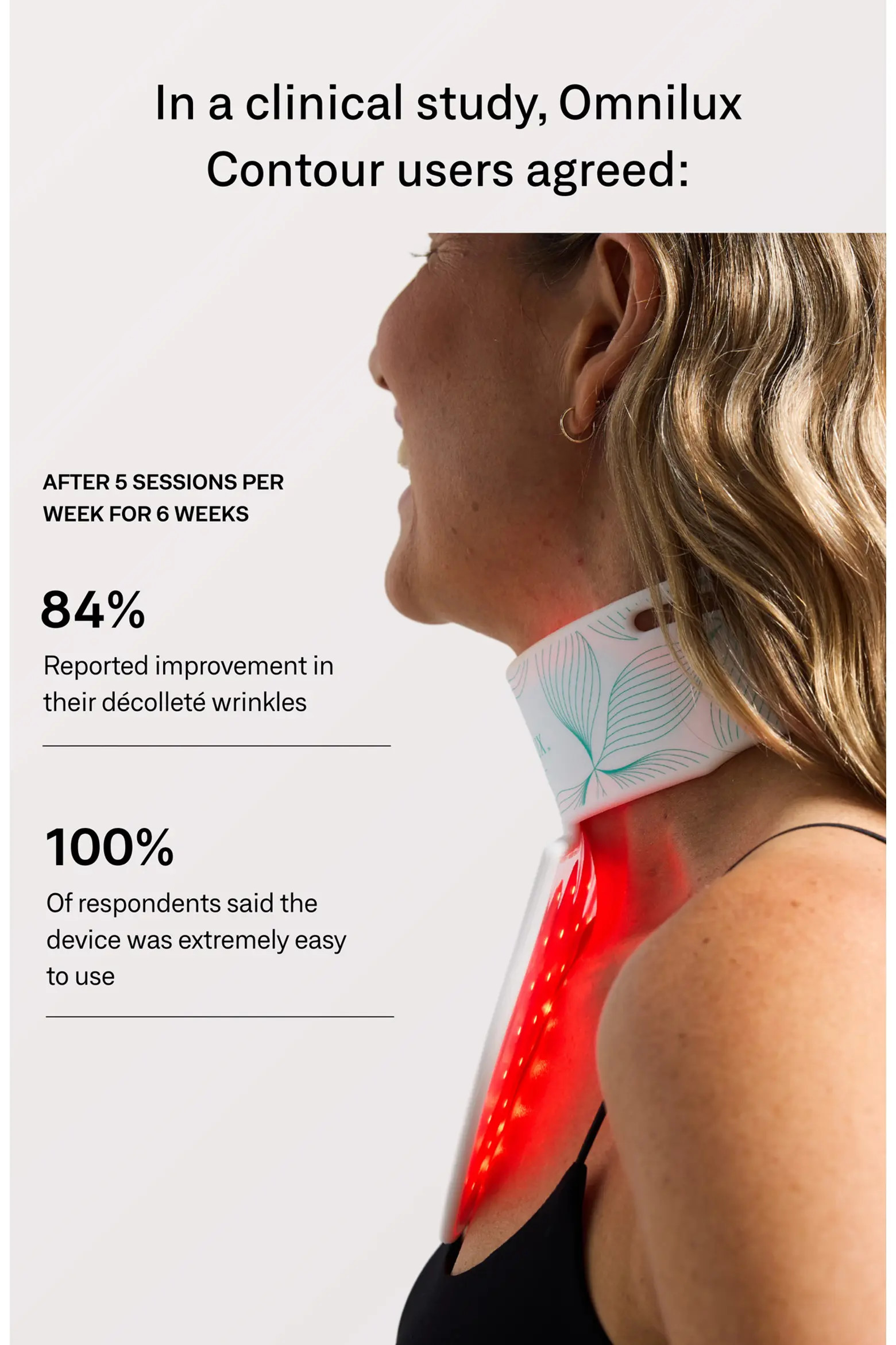 OMNILUX Contour Neck & Décolleté LED Device (Nordstrom Exclusive) (Women) | Nordstrom | Nordstrom