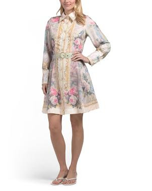 Long Sleeve Romantic Floral Dress | TJ Maxx