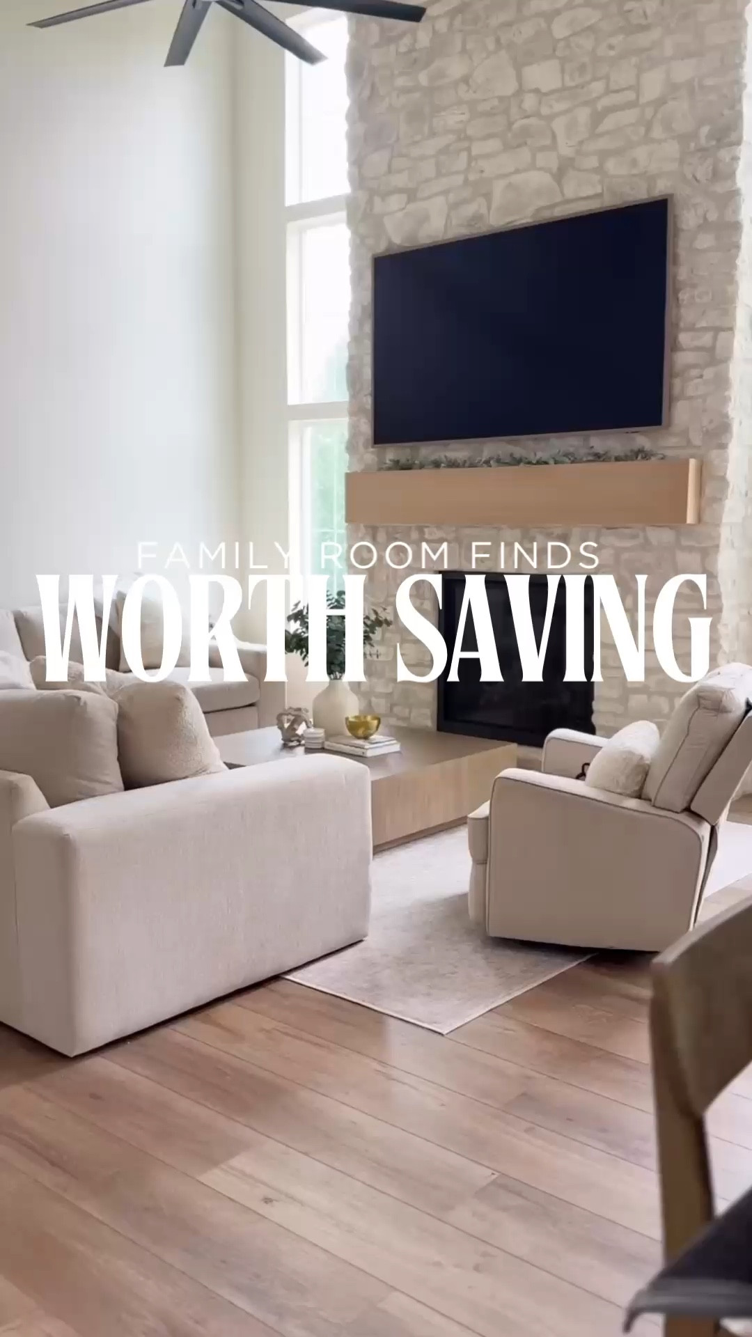 Family room, projects, worthy of saving and purchasing #home #homefinds #familyroom
