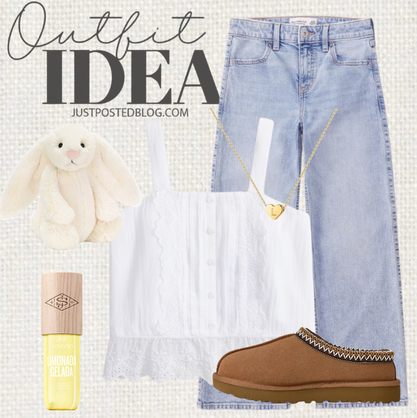 This would be such a cute outfit for tweens and teens!! 

 
