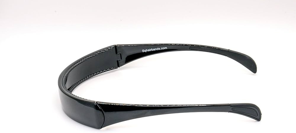 SqHair Hinged Headband fits like sunglasses - Comfortable Headband, Stays in Place, Easy Styling ... | Amazon (US)