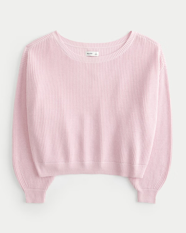 Women's Easy Off-the-Shoulder Sweater | Women's Tops | HollisterCo.com | Hollister (US)