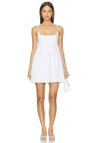 Tularosa Tracy Mini Dress in White from Revolve.com | Revolve Clothing (Global)