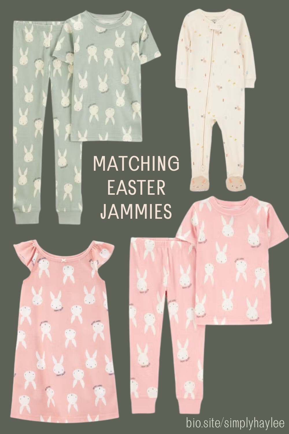 Matching sibling Easter jams. 🐣 🐰 

#LTKSeasonal #LTKFamily #LTKKids