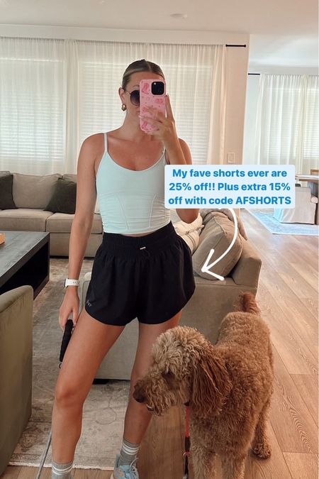 My fave running shorts from Abercrombie are 25% off plus extra 15% off code AFSHORTS