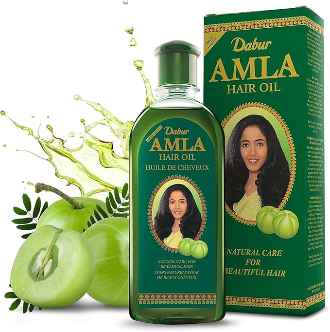 Dabur Amla Hair Oil - Nourishing Indian Oil for Men & Women, for Healthy, Moisturized Hair and Sc... | Amazon (US)