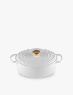 Signature oval cast-iron casserole dish | Selfridges