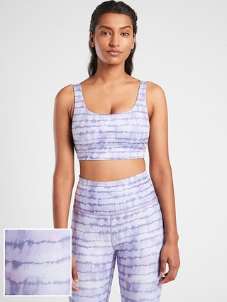 Exhale Printed Bra D&#45DD+ | Athleta