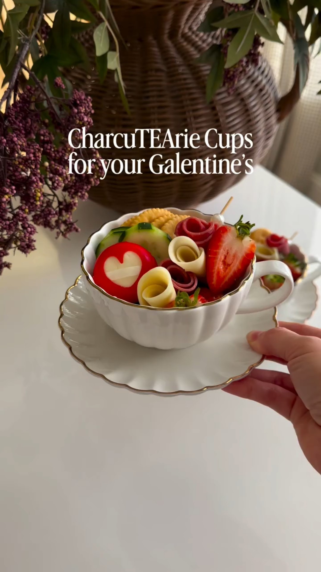 Whether you’re planning a Valentine’s Day get-together, Galentine‘s brunch party or date night in, these charcuTEArie cups are sure to impress! And with the new Bridgerton season coming out, this would be the sweetest little watch party setup. 

#valentinesideas #galentinesparty #bridgertonwatchparty #charcuteriecups #hostingideas

#LTKHome #LTKselfcare #LTKfoodie