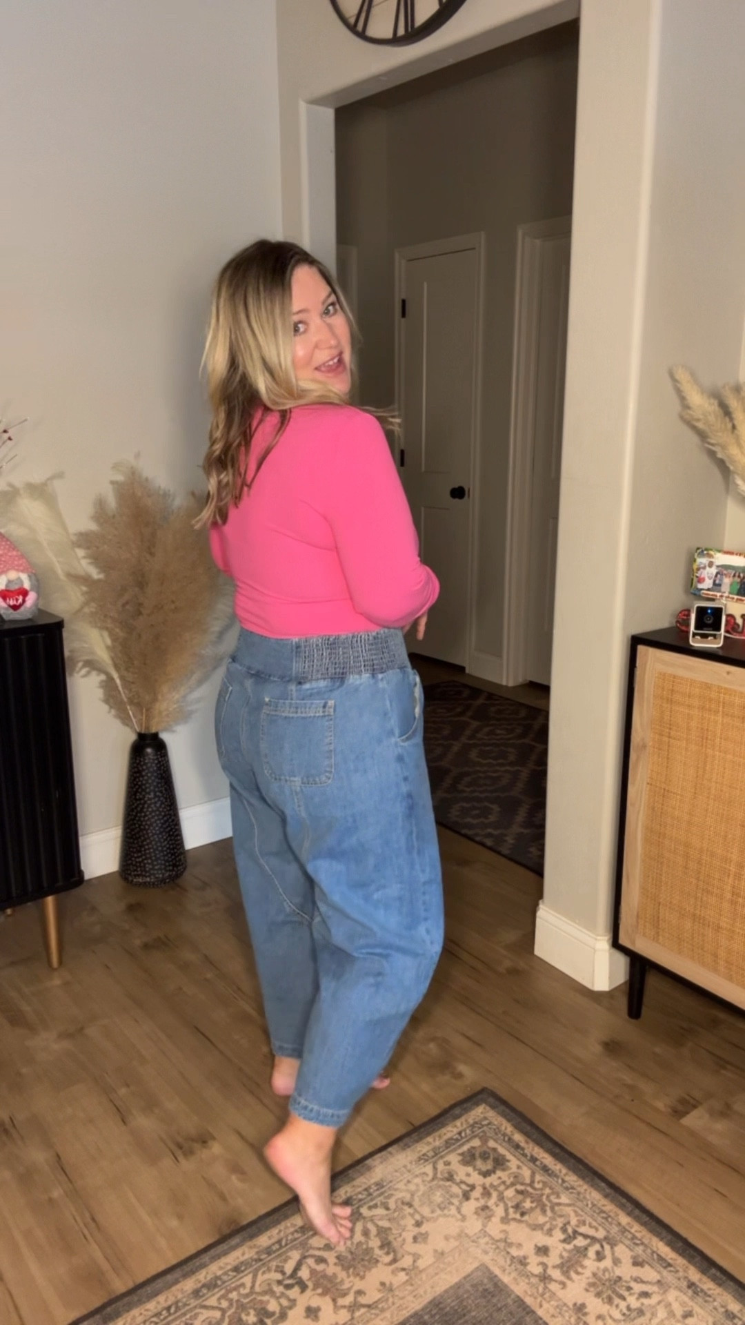 Ribbed top size large 
Cardigan size medium 
Jeans size 12
Sandals tts 

#LTKOver40 #LTKMidsize #LTKStyleTip