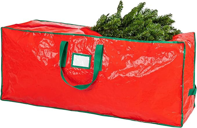 Handy Laundry, Christmas Tree Storage Bag - Stores 7.5 Foot Artificial Xmas Holiday Tree, Durable... | Amazon (US)