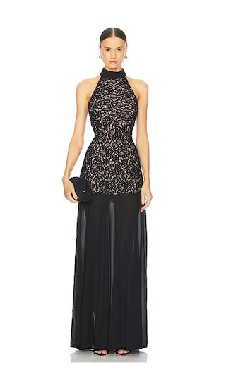 by Marianna Zelie Gown in Black | Revolve Clothing (Global)