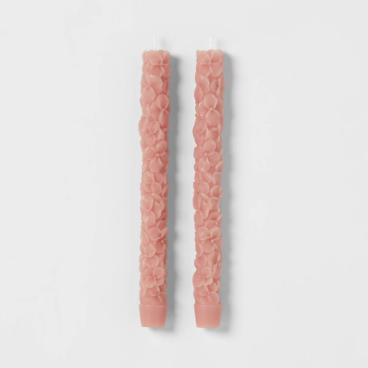 2pk Hydrangea Floral Shaped Candle Set - Threshold™ | Target