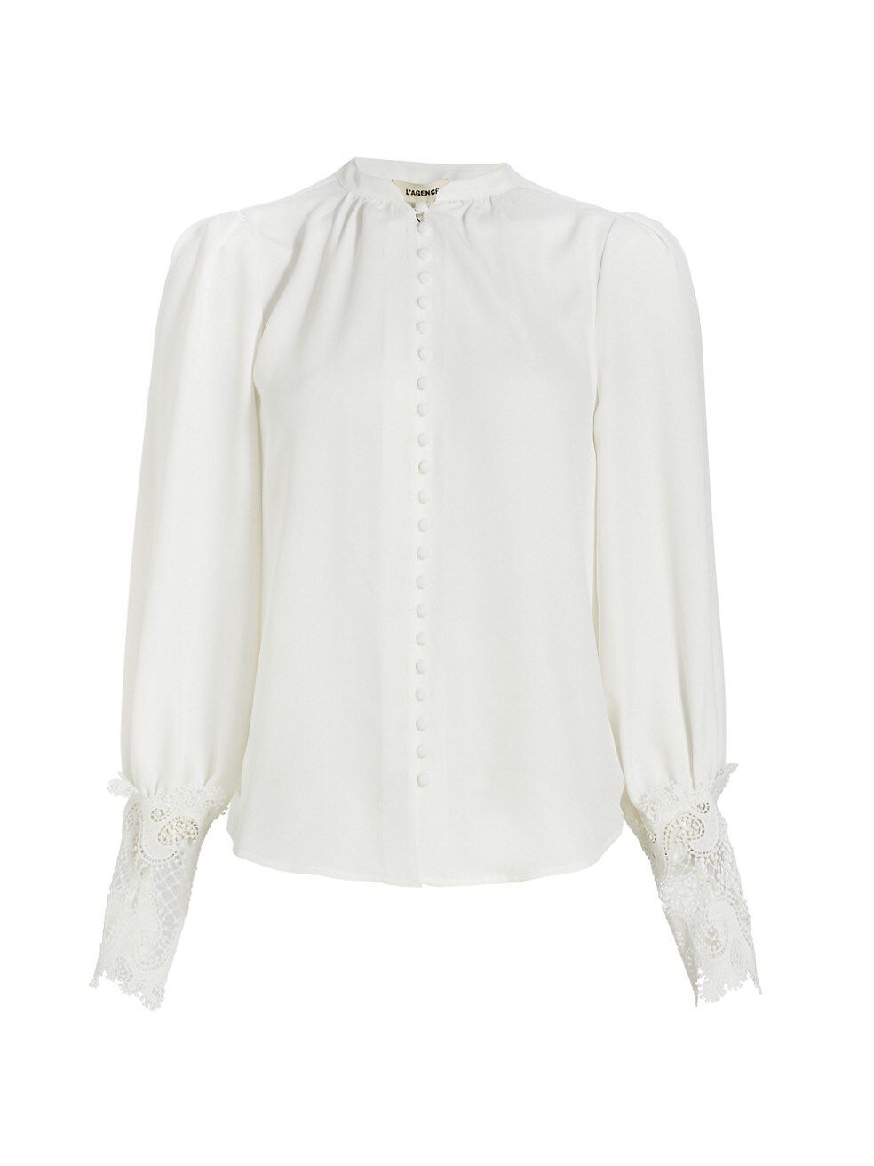 Ava Lace Cuff Blouse | Saks Fifth Avenue