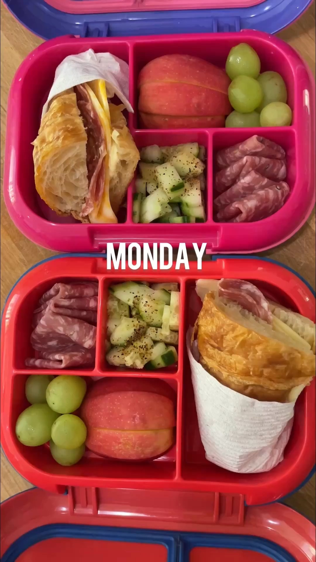 Lunch kit // Bento lunchboxes with ice packs that snap into the lunch box shell make it simple to keep lunches chilled until kids school lunchtime. 

#LTKFamily #LTKKids #LTKFindsUnder50