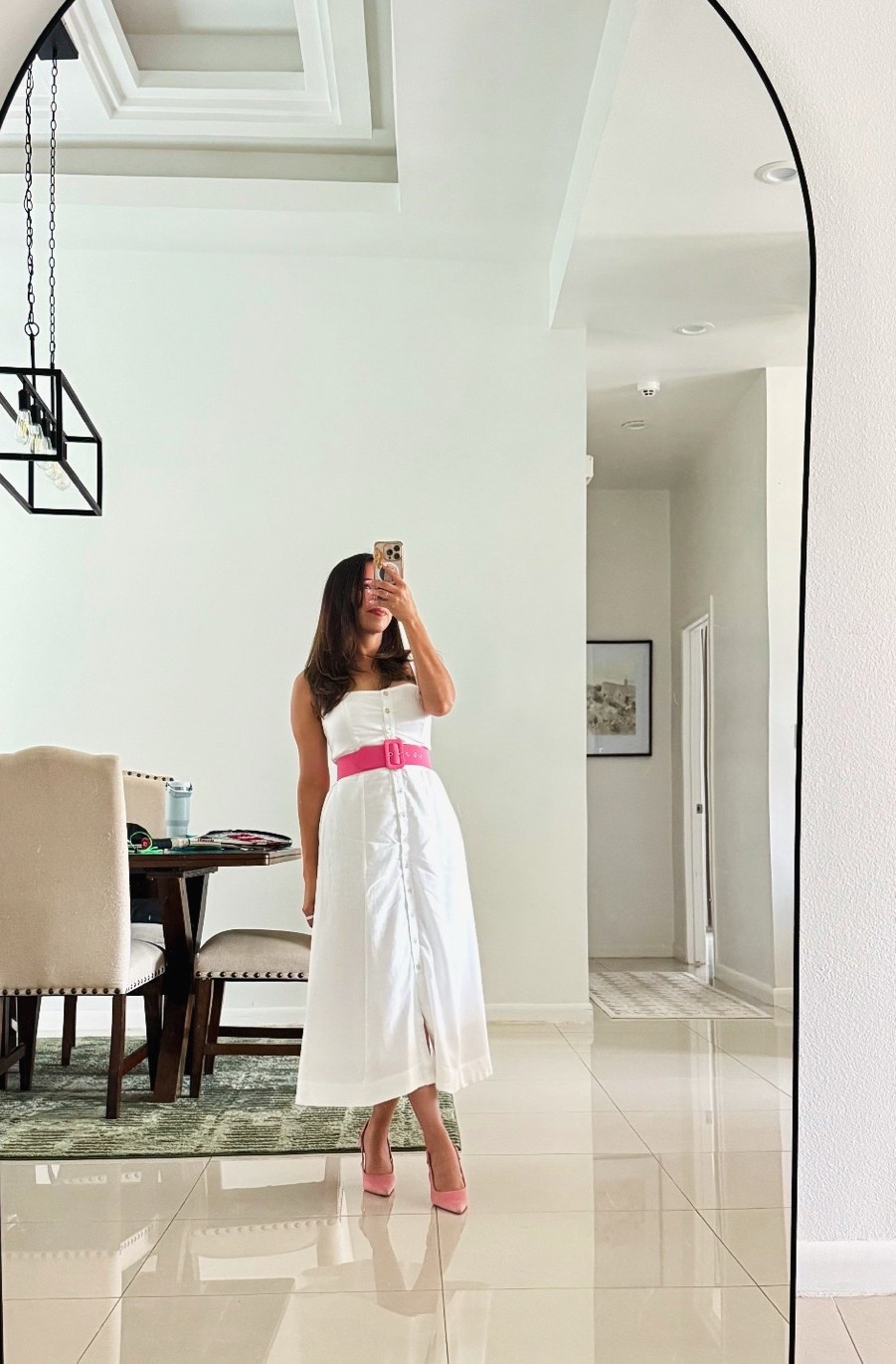 Mother’s Day fit. 
Target dress - XS
Zara pink heels - 6
Dillard’s pink belt - XS

#LTKPetite #LTKmomlife #LTKootd