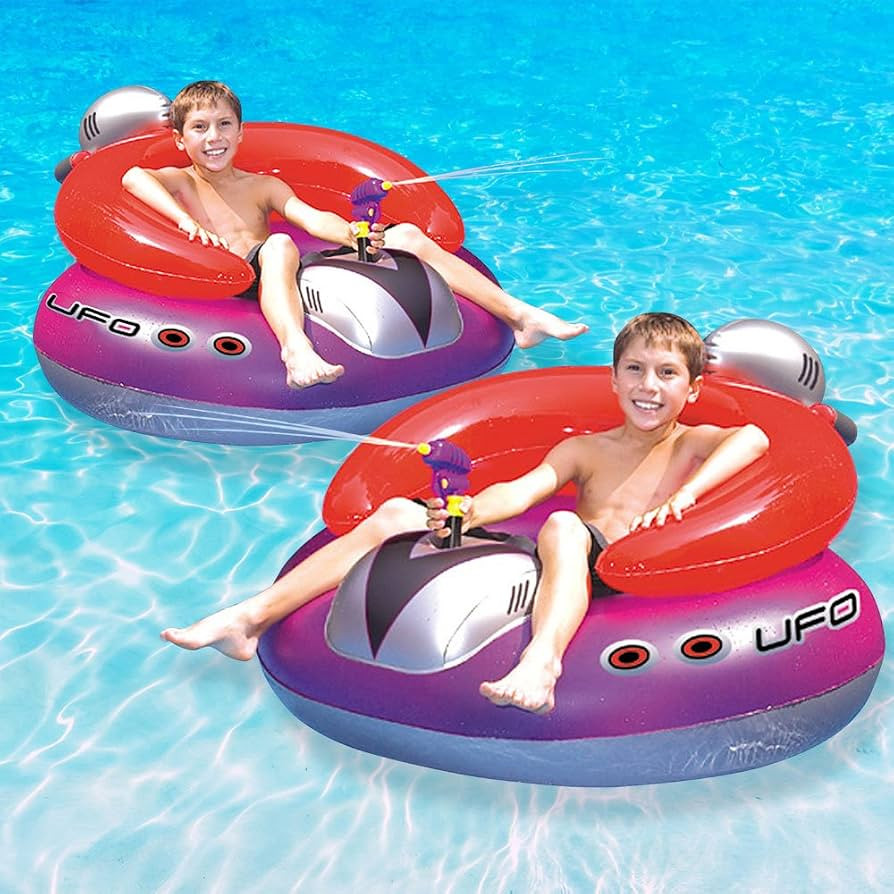 Swimline UFO Squirter Swimming Pool Floating Game, 2-Pack | Amazon (US)